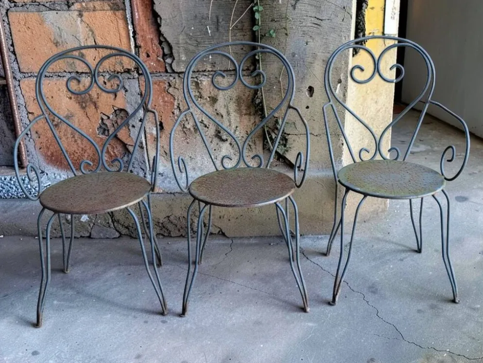 Salon de jardin en fer