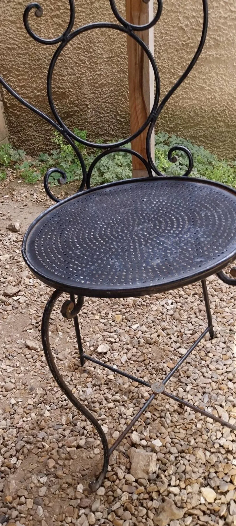 Salon de jardin en fer forgé