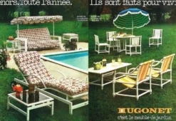 Salon de jardin Hugonet 1977