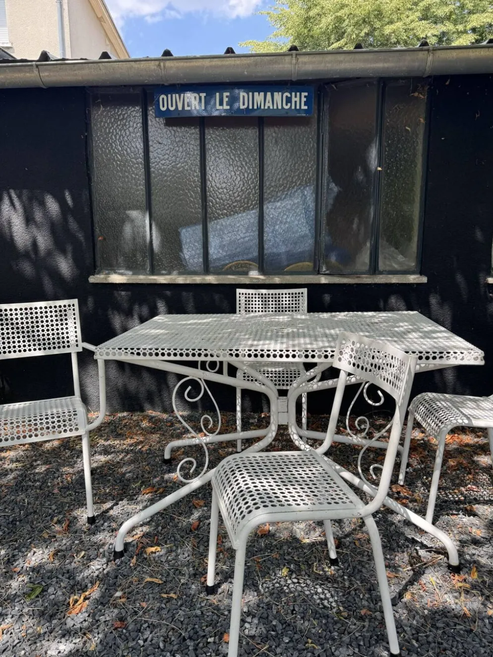 Salon de jardin rené malaval 2 chaises 2 fauteuils