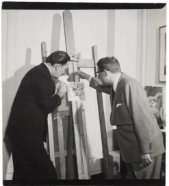 Salvador Dali : La nuit des oiseaux, céramique originale signée