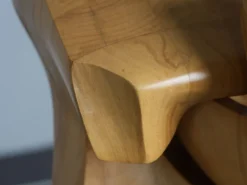 Sculpture abstraite en bois entrelacé par Joop van Bergen, Pays-Bas, années 1980.