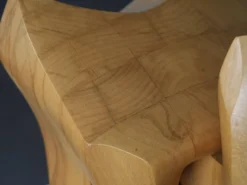 Sculpture abstraite en bois entrelacé par Joop van Bergen, Pays-Bas, années 1980.