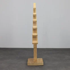 Sculpture abstraite géométrique par Herma Steur, années 1990.