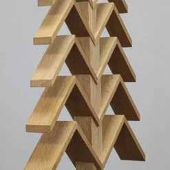 Sculpture abstraite géométrique par Herma Steur, années 1990.