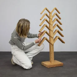 Sculpture abstraite géométrique par Herma Steur, années 1990.