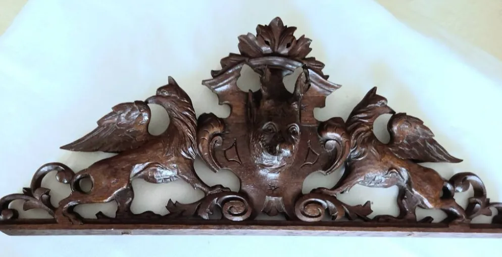 Sculpture "allégorie bois enchantés" 18ème/19ème s