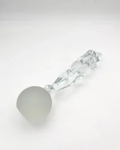 Sculpture Amoureux Verre Massif Murano 2000 Signée Mathis Zane