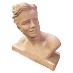 Sculpture - Buste de jeune homme