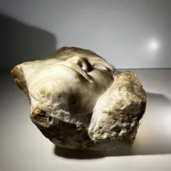 Sculpture buste en marbre, 