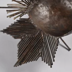Sculpture coq par Michel Anasse, France vers 1960