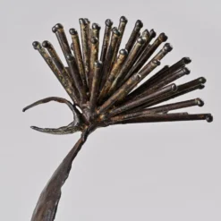 Sculpture coq par Michel Anasse, France vers 1960