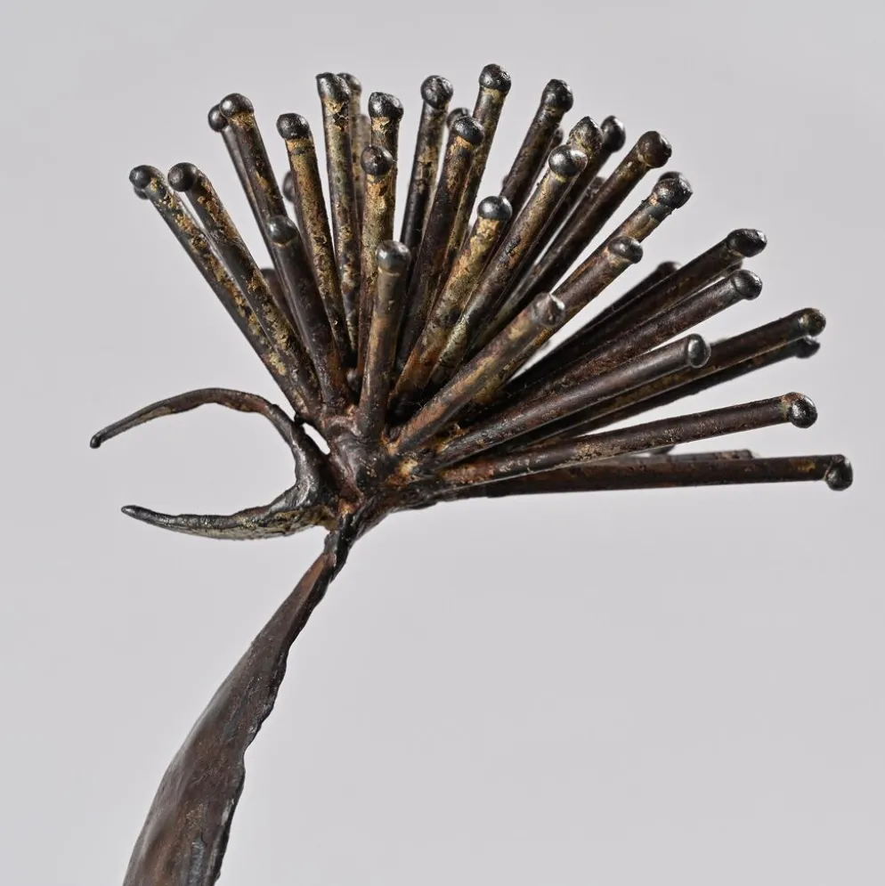 Sculpture coq par Michel Anasse, France vers 1960