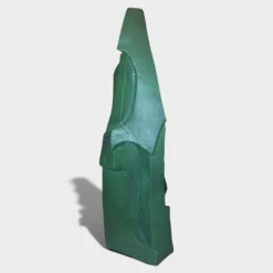 Sculpture cubiste « Bronze Vert » – Jean Pheghé (Circa 1950)