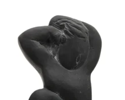 Sculpture d'après Amedeo Modigliani, femme nue signée A Crespelle