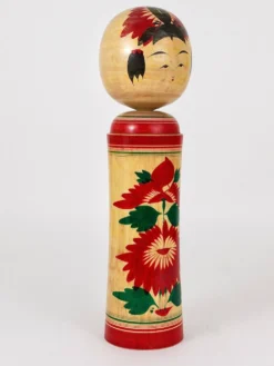 Sculpture décorative de poupée Kokeshi Naruko du nord du Japon, peinte à la main
