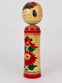 Sculpture décorative de poupée Kokeshi Naruko du nord du Japon, peinte à la main