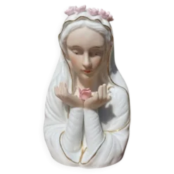 Sculpture de la vierge Marie vintage