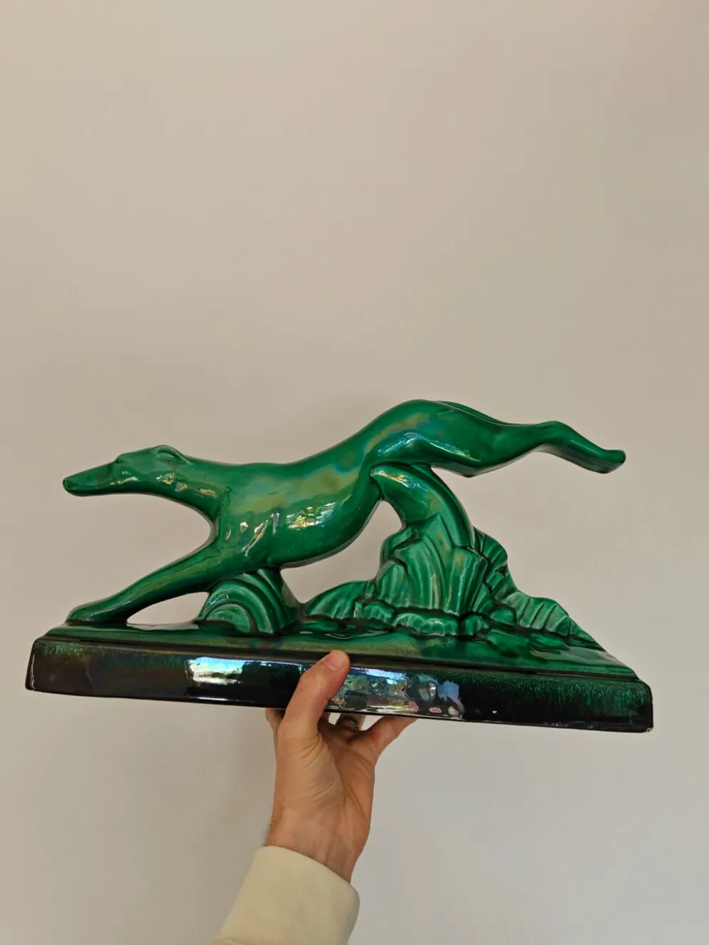 Sculpture de lévrier