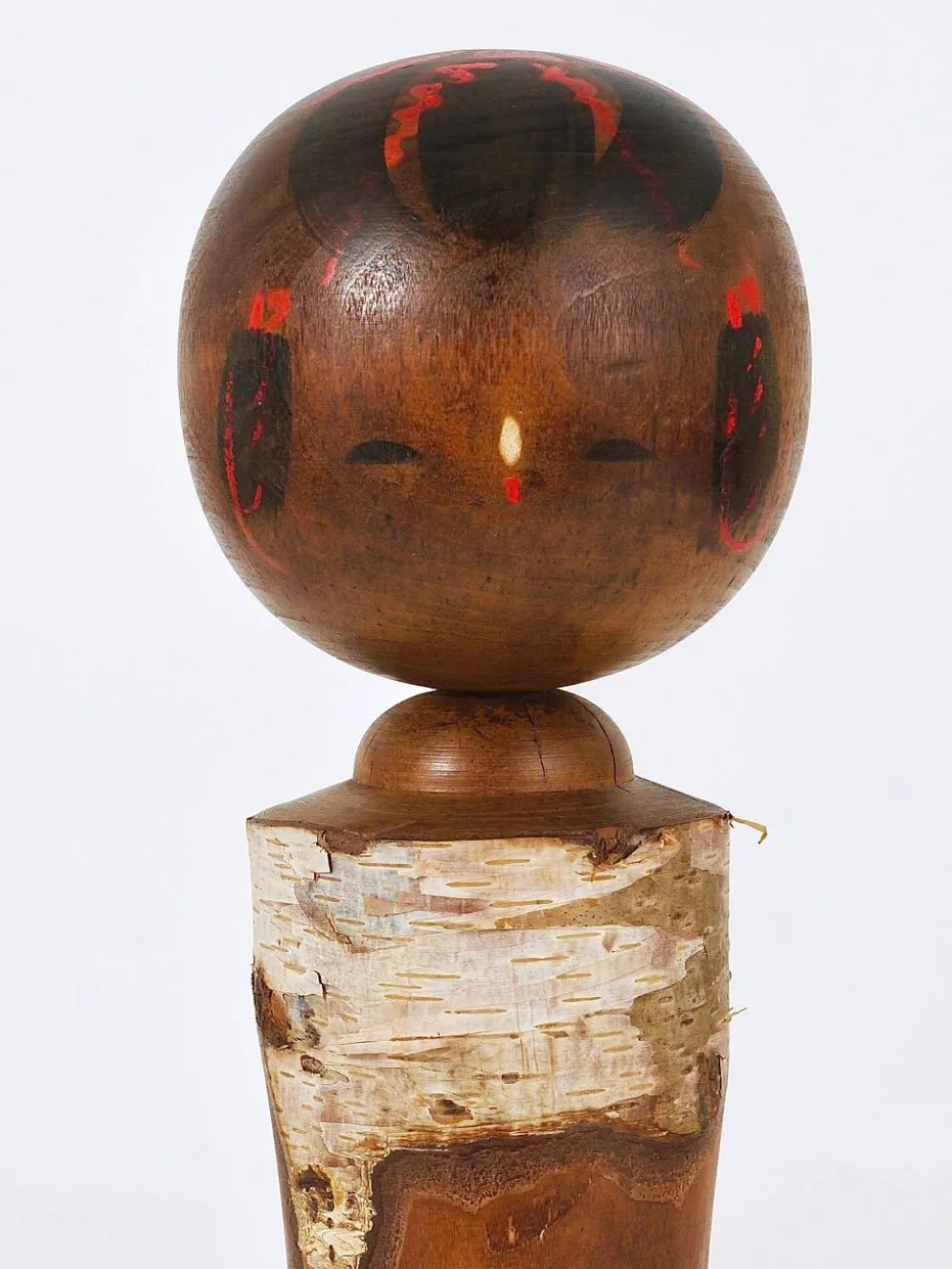 Sculpture de poupée Kokeshi décorative du nord du Japon, peinte à la main