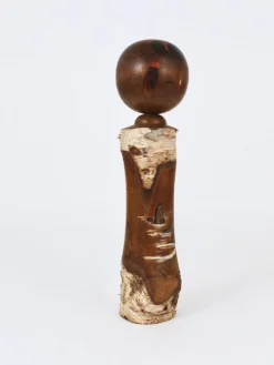 Sculpture de poupée Kokeshi décorative du nord du Japon, peinte à la main