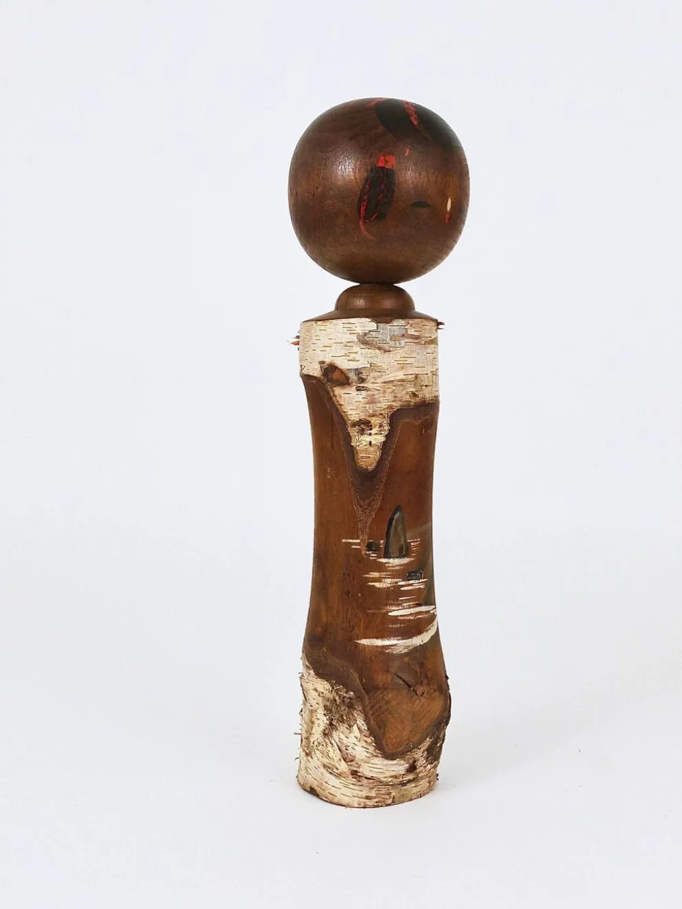 Sculpture de poupée Kokeshi décorative du nord du Japon, peinte à la main