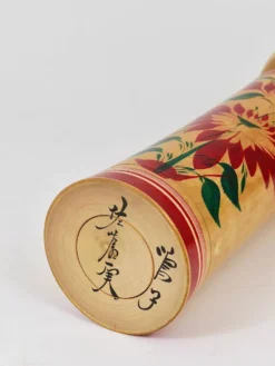Sculpture de poupée Kokeshi Naruko décorative du nord du Japon, peinte à la main