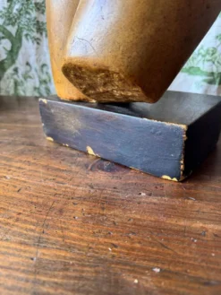 Sculpture de Vénus en plâtre vintage