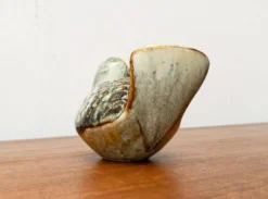 Sculpture d'oiseau en poterie d'atelier danoise du milieu du siècle de Søholm, années 1960