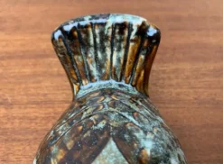 Sculpture d'oiseau en poterie d'atelier danoise du milieu du siècle de Søholm, années 1960