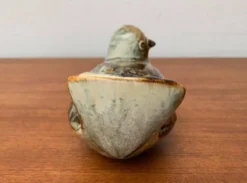 Sculpture d'oiseau en poterie d'atelier danoise du milieu du siècle de Søholm, années 1960