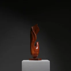 Sculpture en bois abstraite | Allemagne années 1980