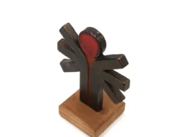 Sculpture en céramique de ou dans le goût de Amphora Perignem, années 60