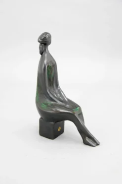 Sculpture en céramique du milieu du siècle par Jitka Forejtova, années 1960