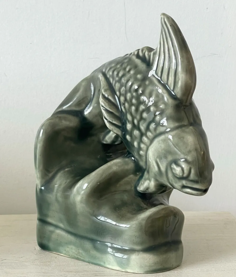Sculpture en céramique émaillée 1970