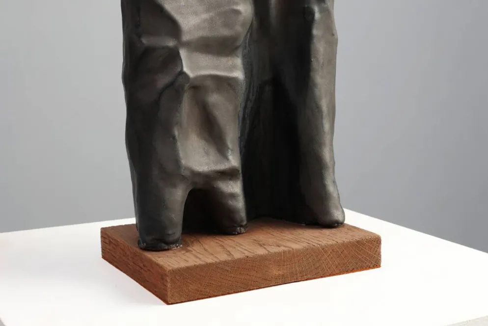 Sculpture en céramique par Elisabeth Vandewege pour Perignem, Belgique vers 1960