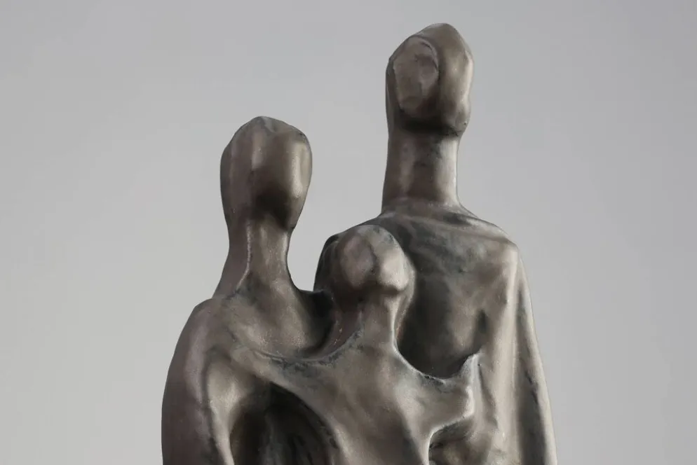 Sculpture en céramique par Elisabeth Vandewege pour Perignem, Belgique vers 1960