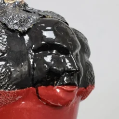 Sculpture en céramique par Henk van Rooij, Pays-Bas
