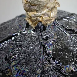 Sculpture en céramique par Henk van Rooij, Pays-Bas