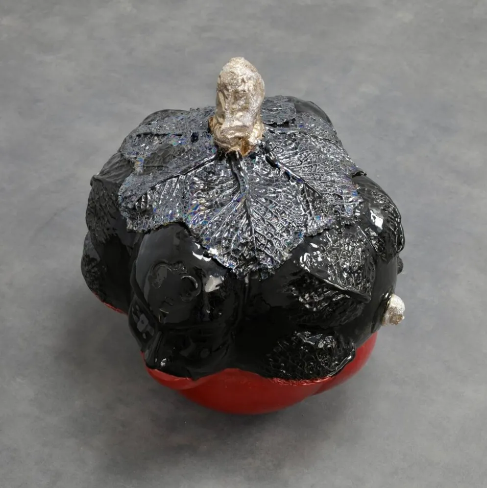 Sculpture en céramique par Henk van Rooij, Pays-Bas