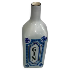 Sculpture en forme de Bouteille Gin Roger Capron Vallauris
