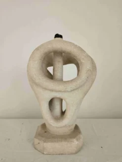 Sculpture en pierre Blanche
