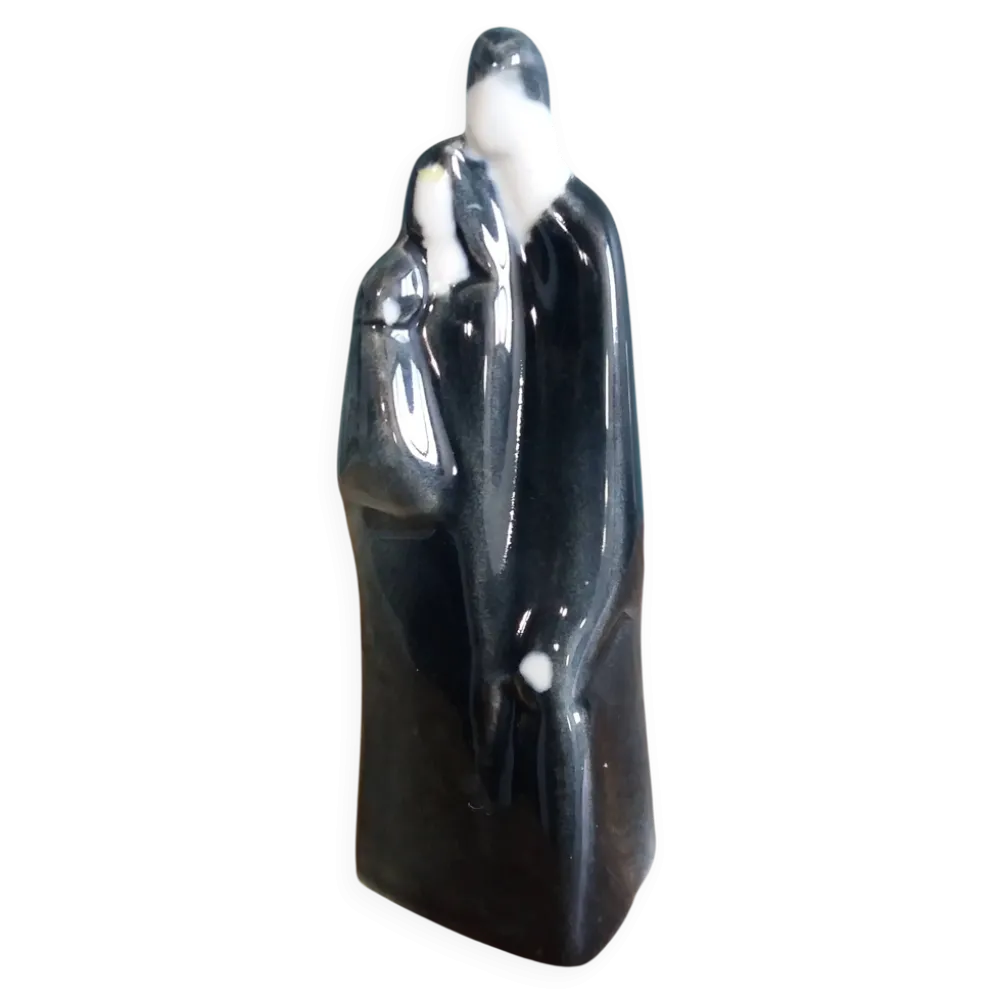 Sculpture en porcelaine signée Hassan Heshmat, Egypte
