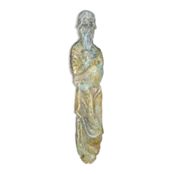 Sculpture en terre cuite figurant une divinité anonyme vers 1950