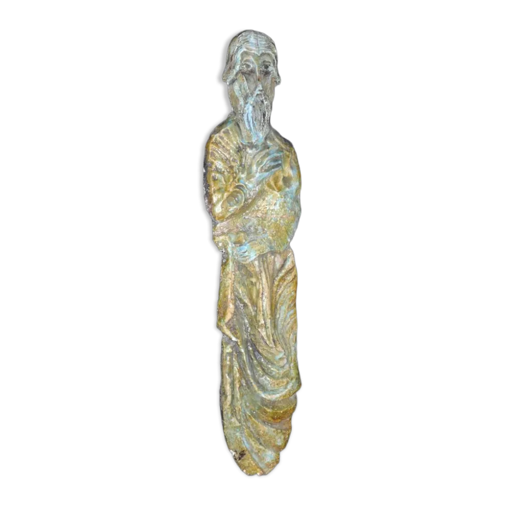 Sculpture en terre cuite figurant une divinité anonyme vers 1950