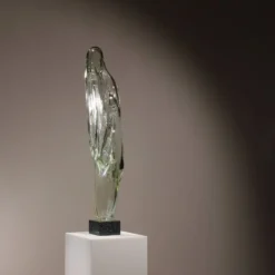 Sculpture en verre monumentale ‚Caviersecha, Europe de l'Est 1987