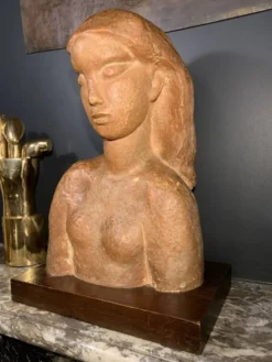 Sculpture expressionniste Art Déco