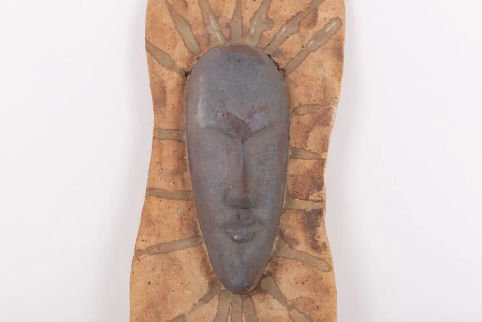 Sculpture murale unique, années 1980