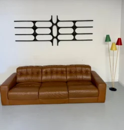 Sculpture murale XXL fonte d aluminium design Brutaliste des années 70