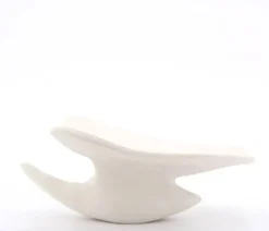 Sculpture oiseau minimaliste en céramique, années 80